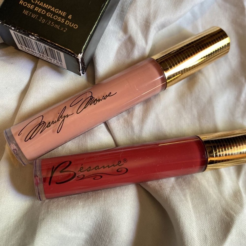 Bésame Cosmetics Marilyn Monroe Lip Gloss Duo (Besame)